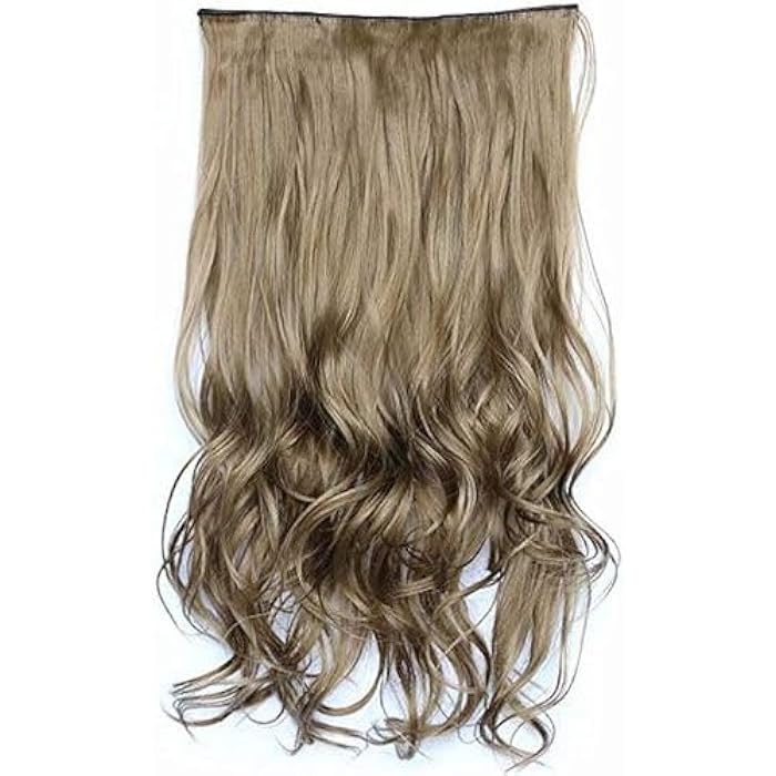DILLARDS Long Wavy Synthetic Hair Extension With 5 Clips Natural Blonde Hair Extension Natural And Sexy - Image 2